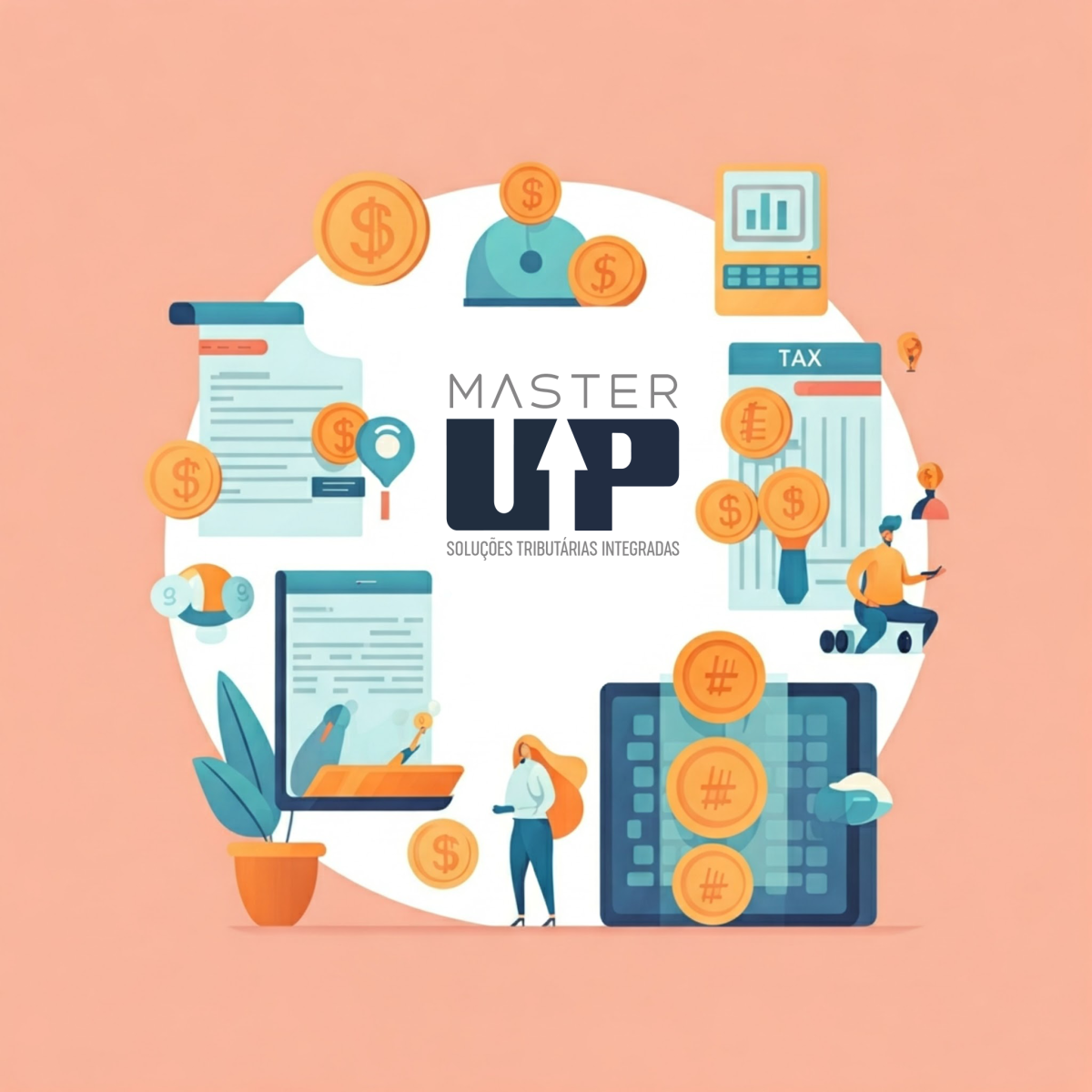 Inteligência Artificial na Classificação Tributária A MasterUP e o Futuro da Gestão Fiscal